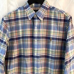 Ralph Lauren Men’s Slim Fit Stretch Oxford Shirt Size Medium